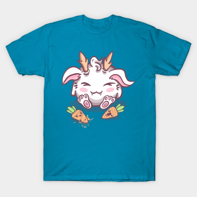 Jackalope Puff T-Shirt by oakenspirit